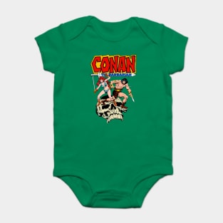 Barbarian and Sonja Baby Bodysuit